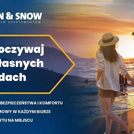 Апартаменты Apartamenty Sun&Snow W Obiekcie Baltic Park Fort